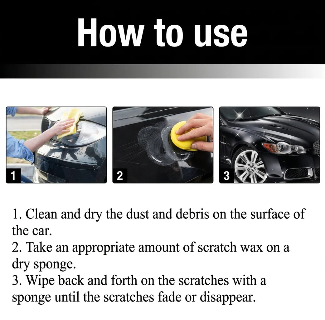Car Scratch Removal Wax | Buy 1 Get 1 Free