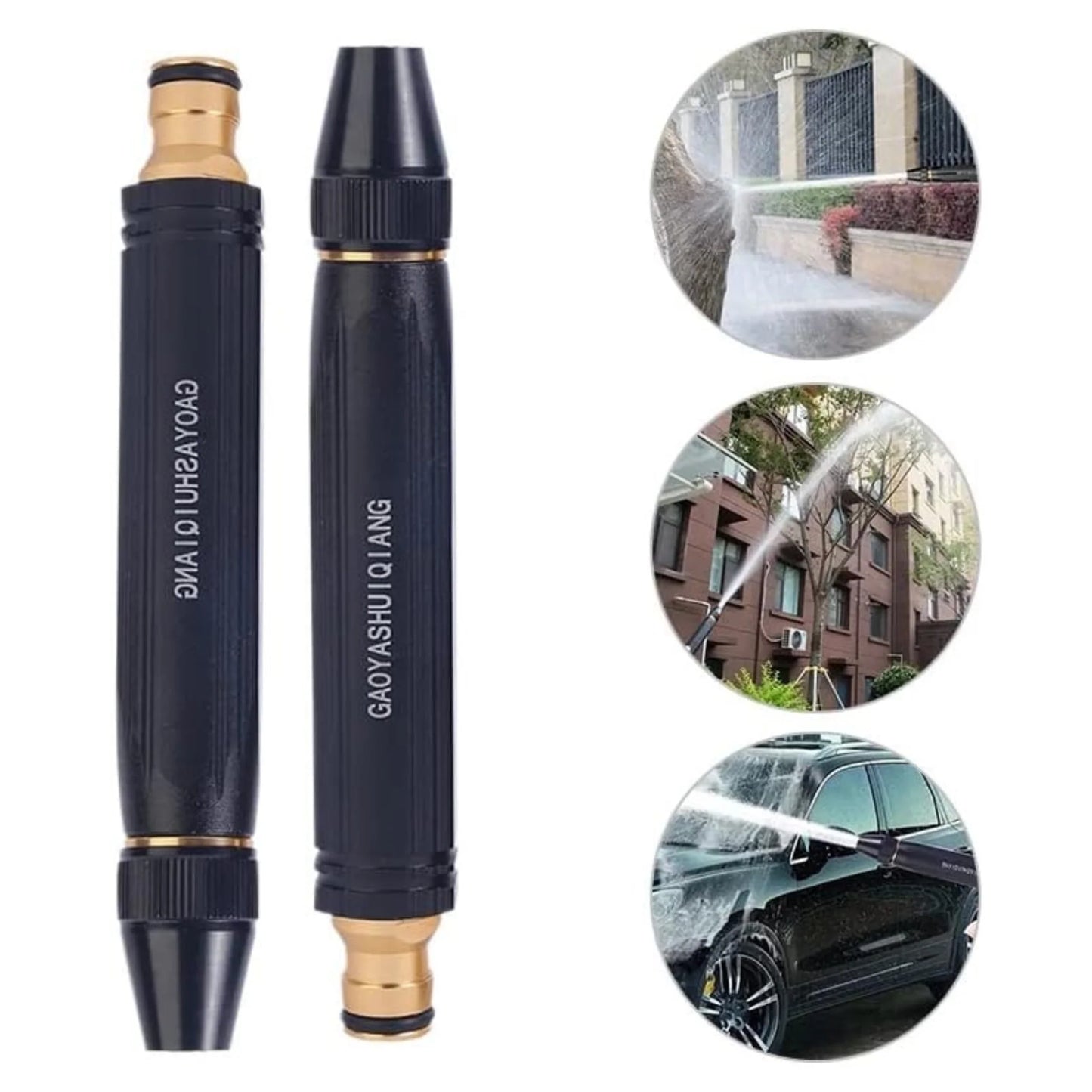 Premium High Pressure Brass Water Spray Nozzle – Car Wash, Gardening & Home Cleaning | Buy 1 Get 1 FREE | Only ₹699